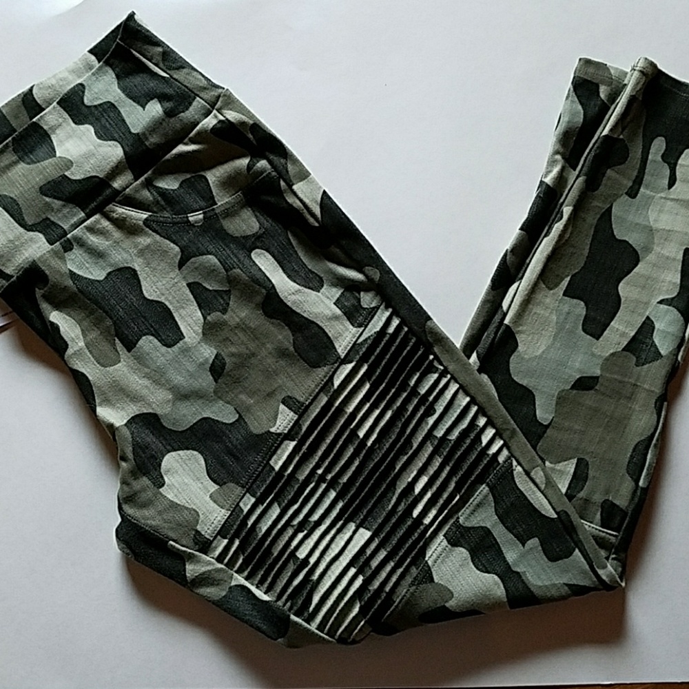 Agnes and Dora Camo Moto Jeggings